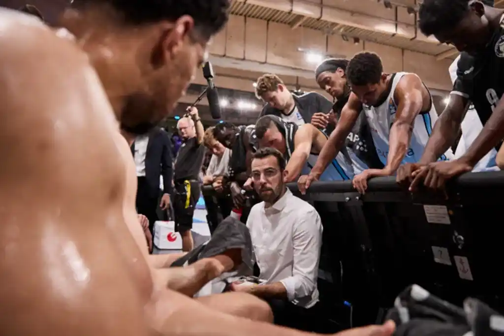 Benka Barloschky beim Spiel gegen ALBA BERLIN