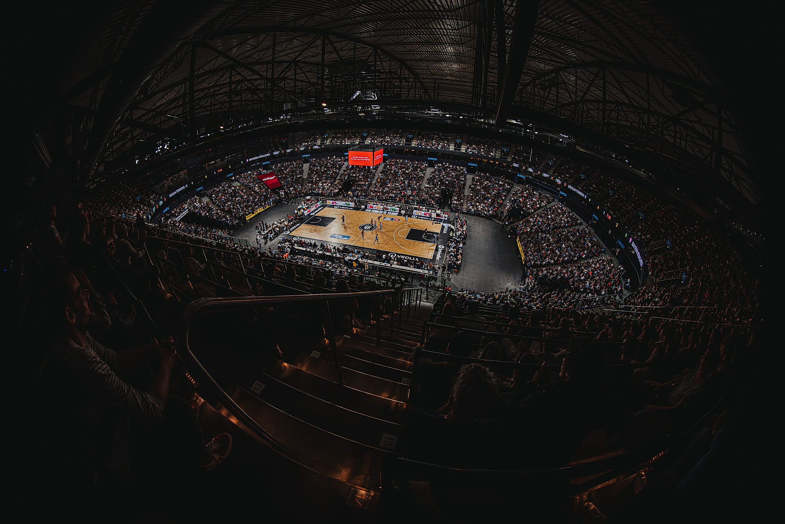 Totale der ausverkauften Barclays Arena